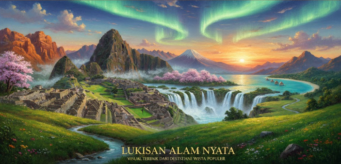 Lukisan Alam Nyata: Visual Terbaik dari Destinasi Wisata Populer