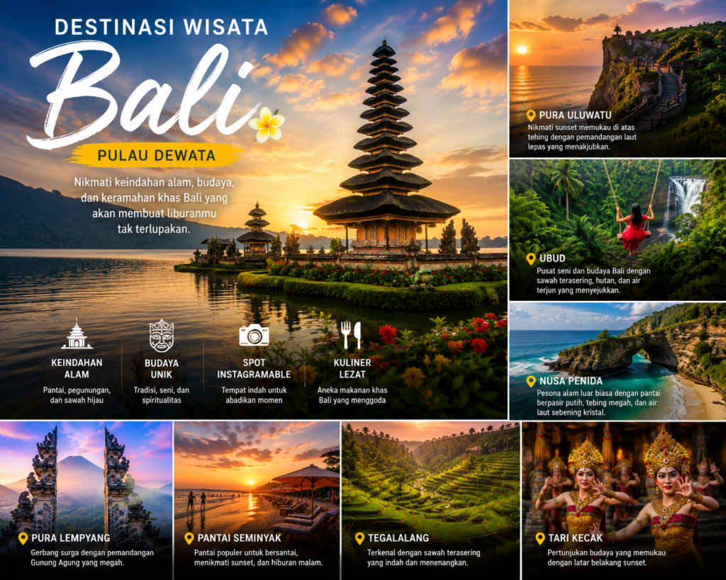 destinasi wisata Bali